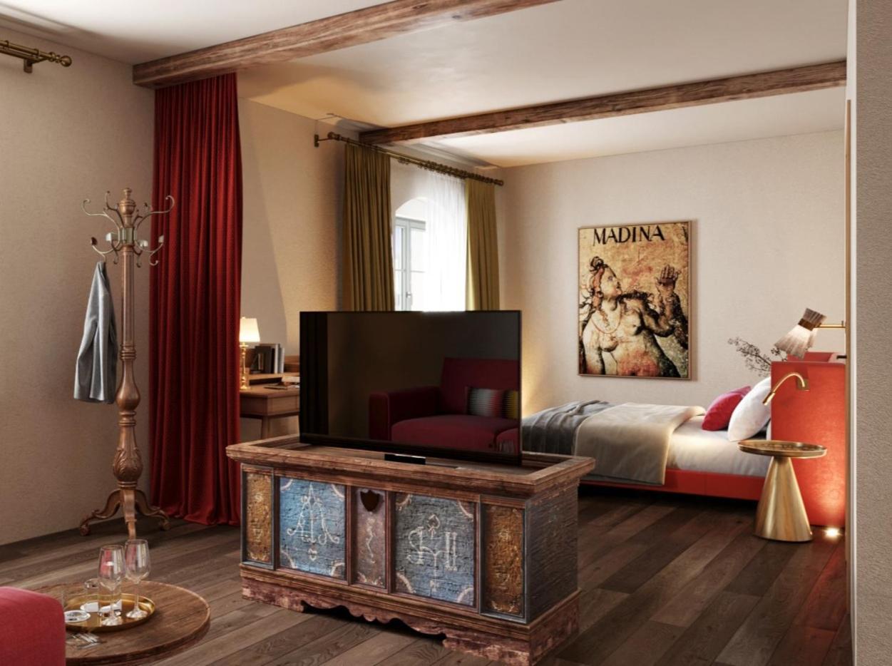 Langenmantel Historic Suites Термено Екстериор снимка