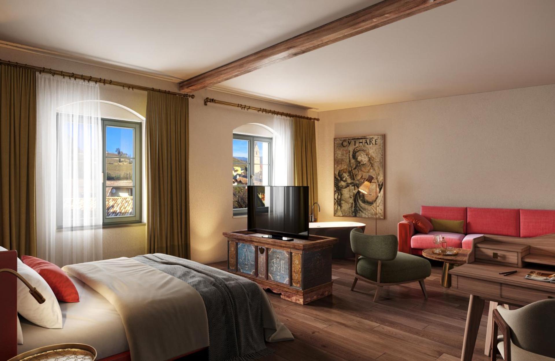 Langenmantel Historic Suites Термено Екстериор снимка
